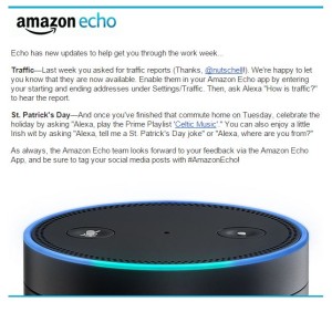 Echo Traffic Email