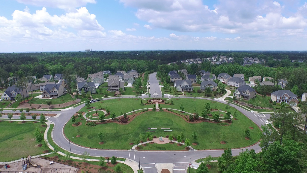 Phantom 3 Drone Neighborhood Shot